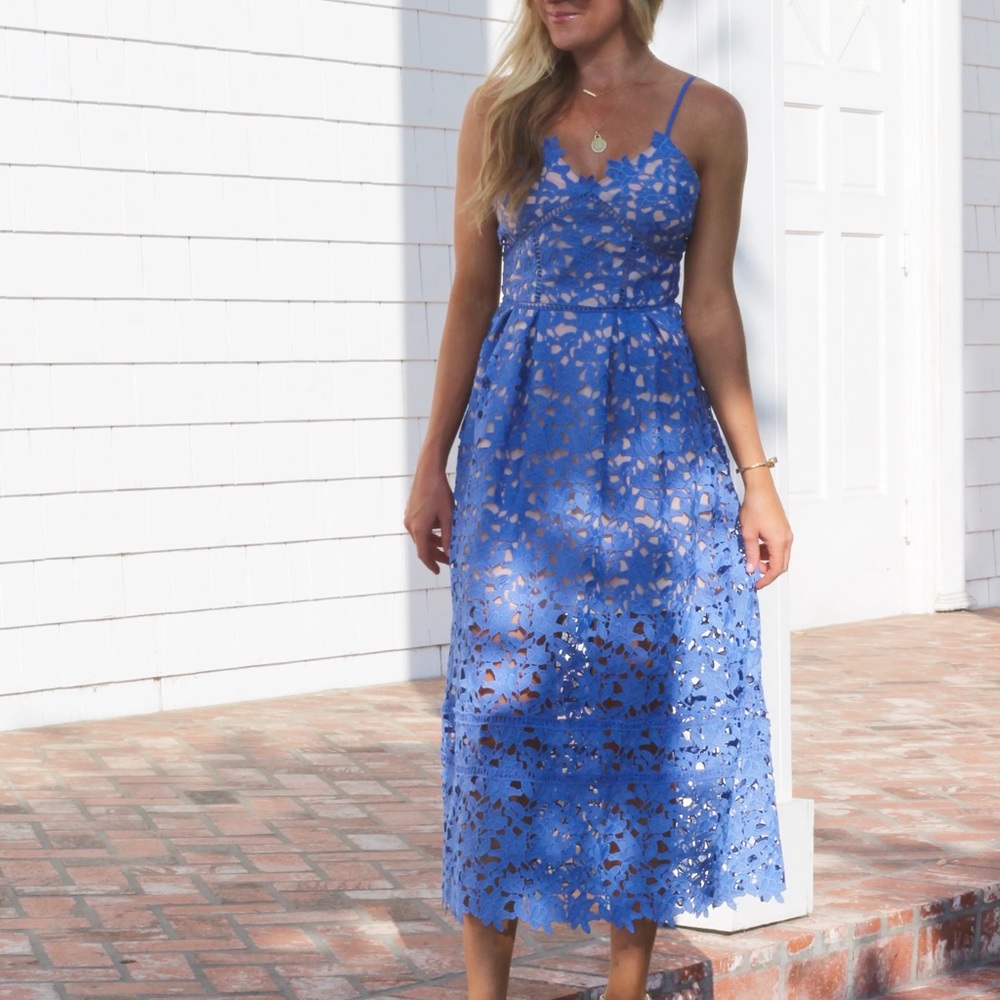 Goodnight Macaroon Crochet Lace Dress